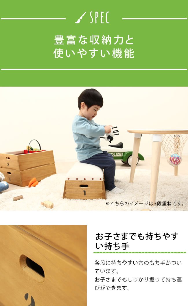 ★最終お値下げ★跳び箱収納　おもちゃ箱 4段収納ボックス Amazon｜跳び箱型収納おもちゃボックス｜収納ケース・ボックス